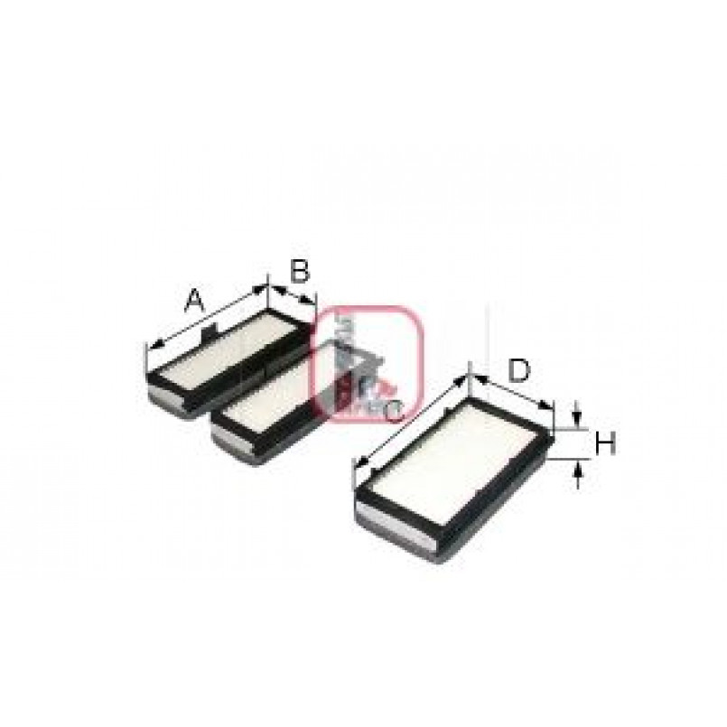 S 3070 C SOFIMA Фільтр салону